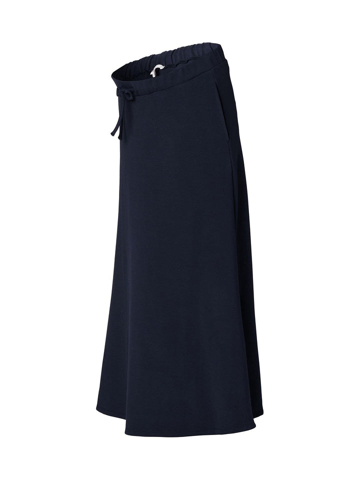ESPRIT Maternity Damen Skirt Knitted Long Utb Rock 42 Night Sky Blue - 485, 42 Night Sky Blue - 485