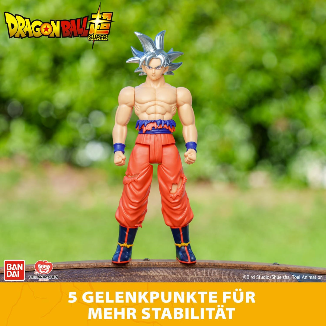 BANDAI - Dragon Ball Super - Goku Ultra Instinkt - Limit Breaker Figur 30 cm - Offizielle Dragon Bal