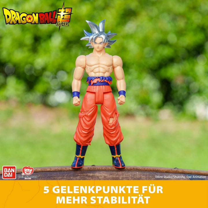 BANDAI - Dragon Ball Super - Goku Ultra Instinkt - Limit Breaker Figur 30 cm - Offizielle Dragon Bal