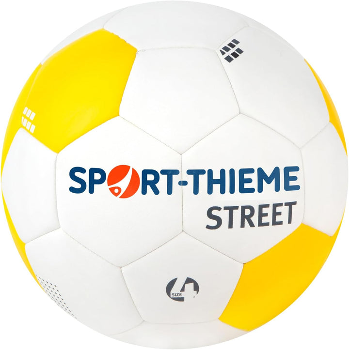 Sport-Thieme Strassenfussball | Hochwertiger Street Soccer Fussball | Genähte Butyl Ballblase, Mehrs