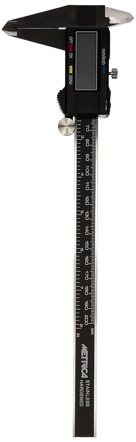Metrica Digital Messschieber 200Mm Mess 0,01, 10008