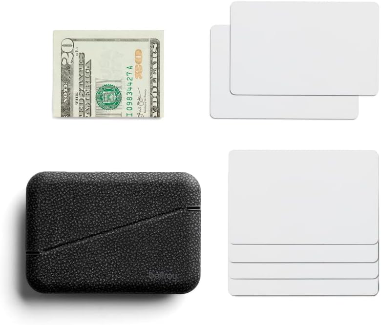 Bellroy Flip Case Second Edition – (Kartenetui, Hardshell-Brieftasche) - Stellar Black Stellarblack,