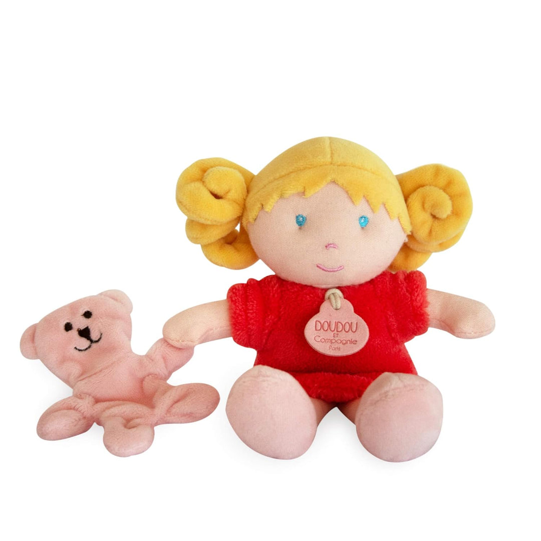 Doudou et Compagnie DC3683 Kuscheltier, Korallenrot, Rot