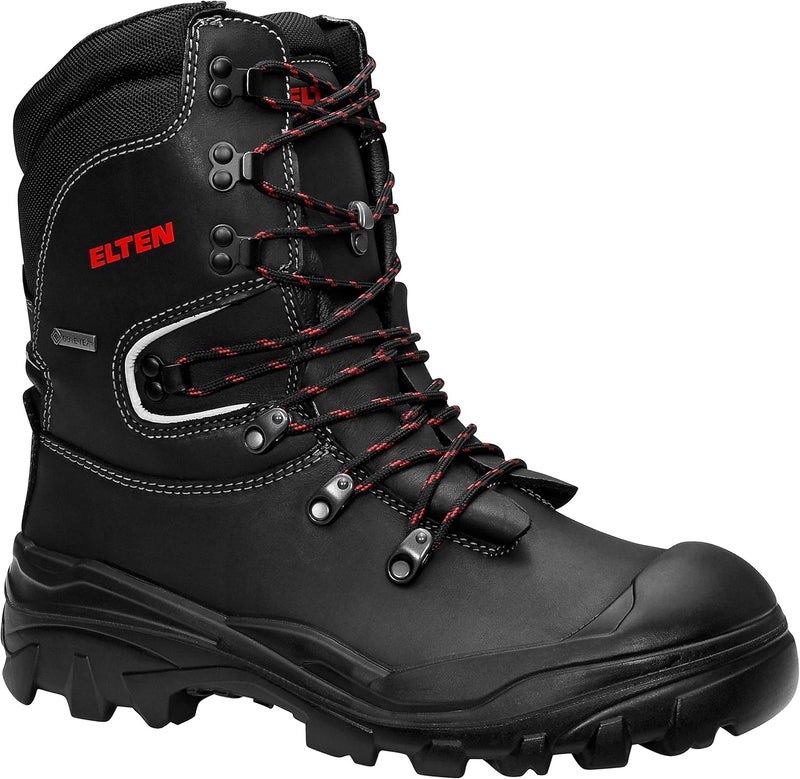 ELTEN Sicherheitsschuhe ARBORIST GTX S3, Herren, Forststiefel, leicht, schwarz, Stahlkappe - Grösse
