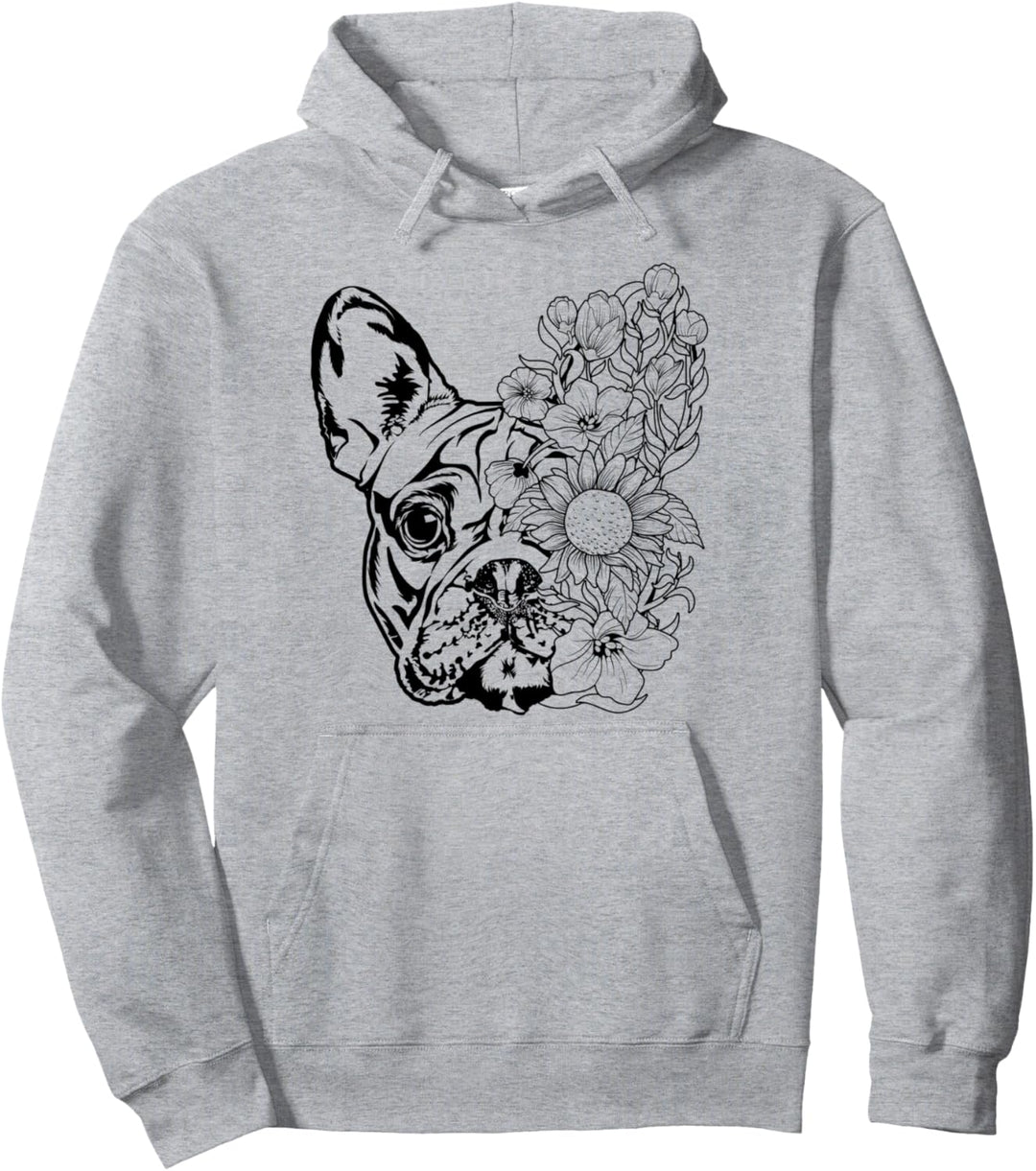 Französische Bulldogge Shirt Damen Kinder Frenchie Mama Pullover Hoodie
