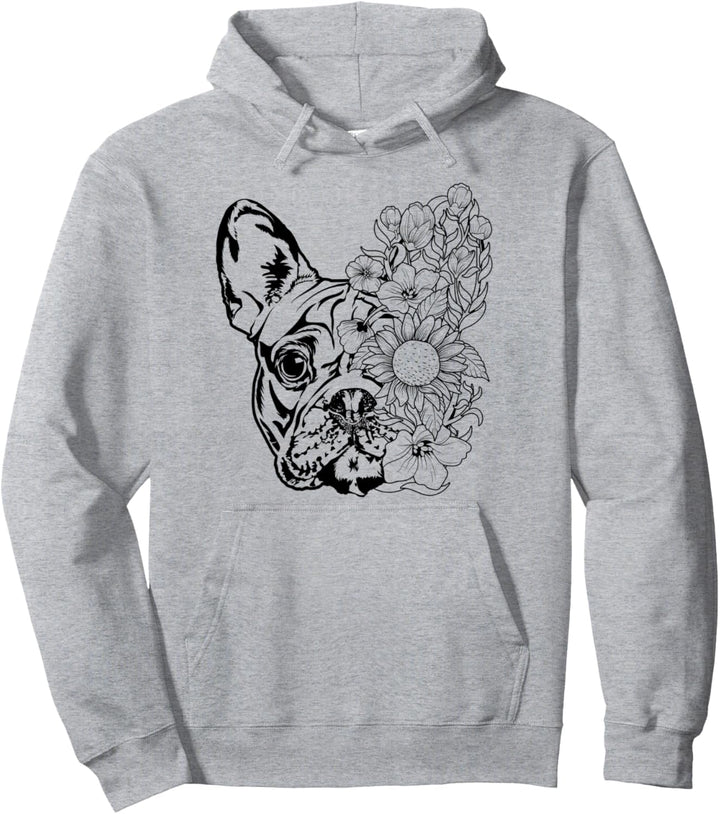 Französische Bulldogge Shirt Damen Kinder Frenchie Mama Pullover Hoodie
