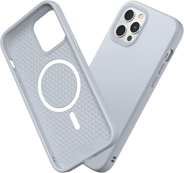 RhinoShield Case kompatibel mit [iPhone 12/12 Pro] | SolidSuit - MagSafe-kompatibel -Stossdämpfende