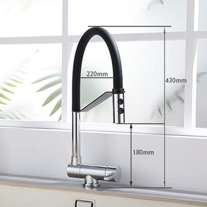 Mischbatterie Küche Vorfenster, Wasserhahn Küche Klappbar Vorfenster Schwenkbar Messing Multifunktio