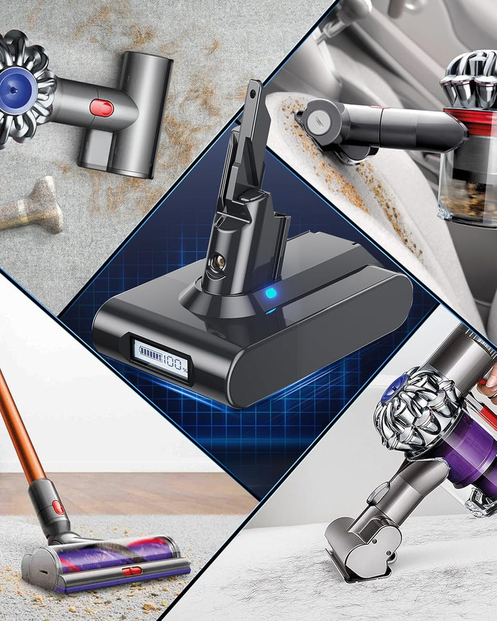 V7 Akku, Ersatzakku für Dyson SV11 Kompatibel mit Dyson V7 SV11 Animal Motorhead Trigger Fluffy Matr