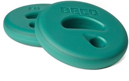 BECO AquaDisc SZ Aqua Training Trainingsscheiben Aqua Hanteln Paar grün