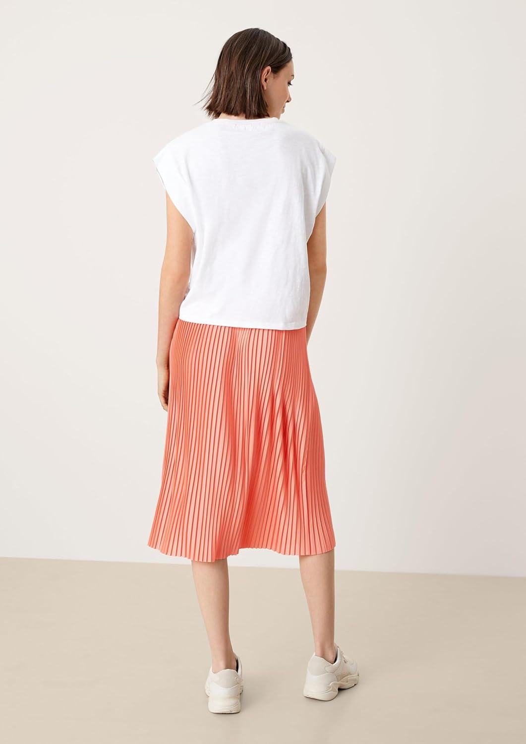 Q/S designed by - s.Oliver Damen Skirt 38 Orange, 38 Orange