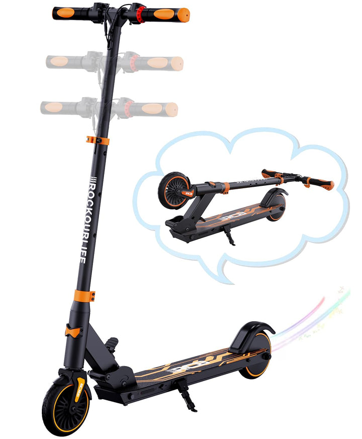RCB R15 Elektroroller Kinder ab 8-12-16 Jahre, Faltbarer E Scooter, Max 20km/h, Reichweite 16KM, Nur