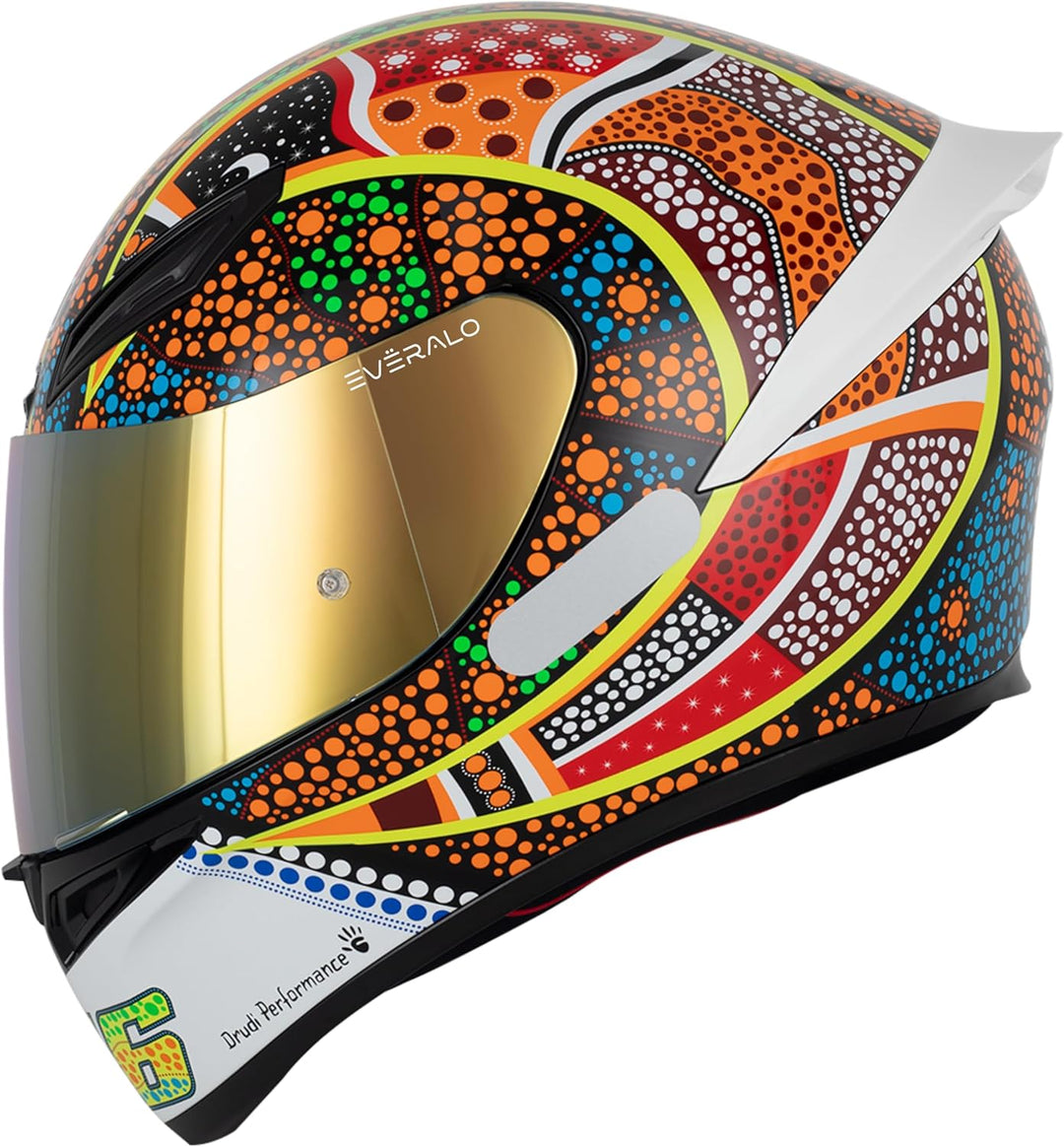 Everalo Kompatibel mit Agv K1 Visier - K3sv - K5 - K5s - K1s - S4sv - Horizon - Skyline - Strada - S
