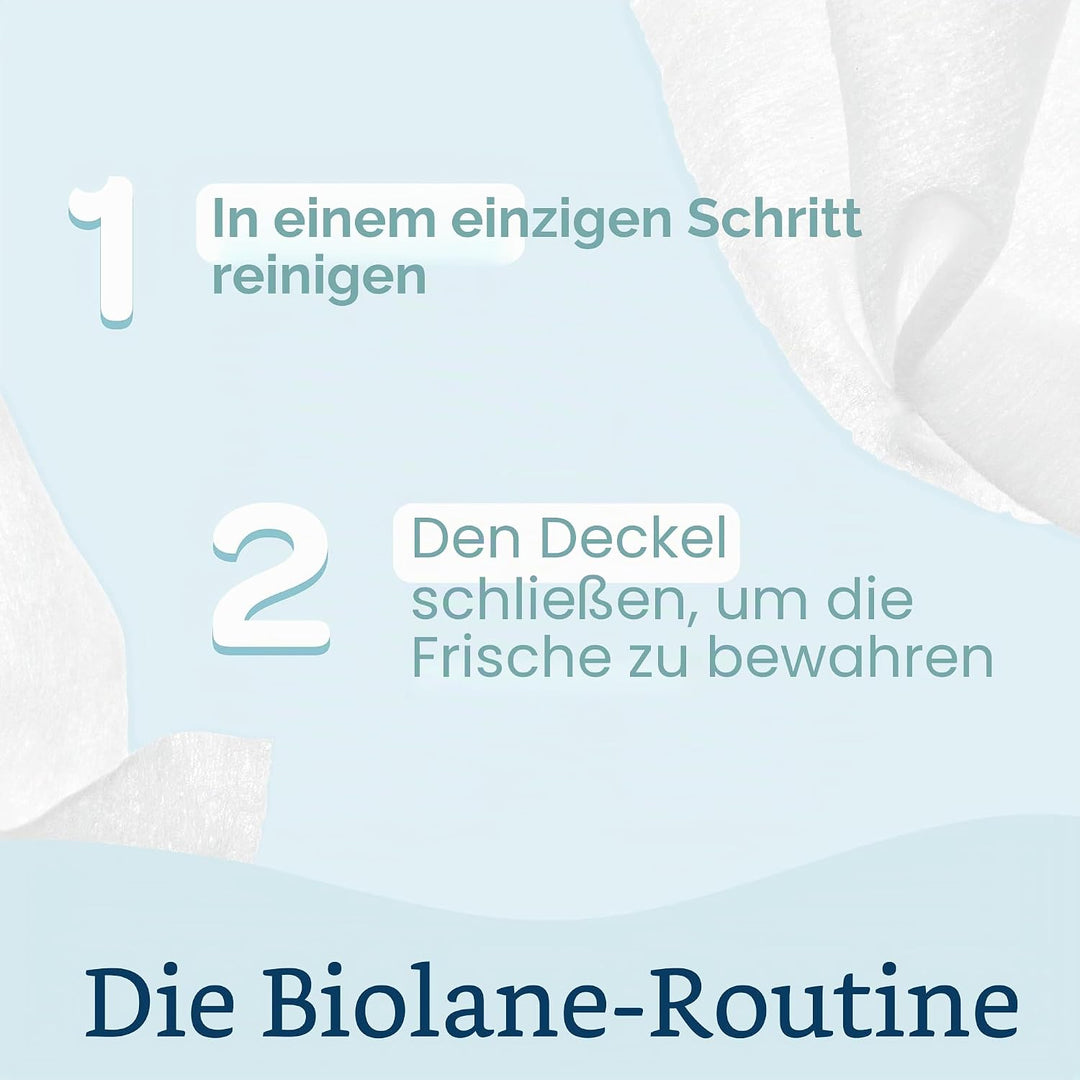 BIOLANE - Baby-Feuchttücher mit 99,9% Wasser - Pure Water - Packung mit 12 x 48 (576 Feuchttücher) -