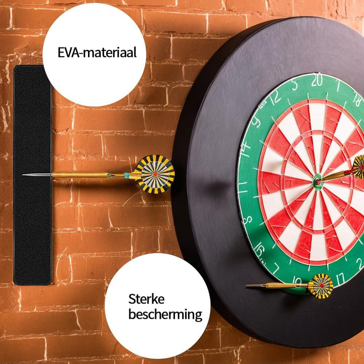 Dartscheibe Dart ZubehöR-Dart Surround Eva,Dartscheibe Schutzring FüR Verpasste WüRfe,Einfache Monta