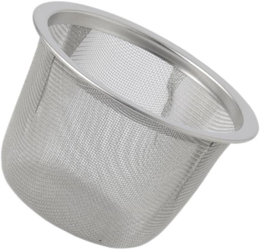 Teekanne asiatisch Gusseisen Set blau 1.2 Liter mit Edelstahl Tee-Filter-Sieb-Einsatz für losen Tee