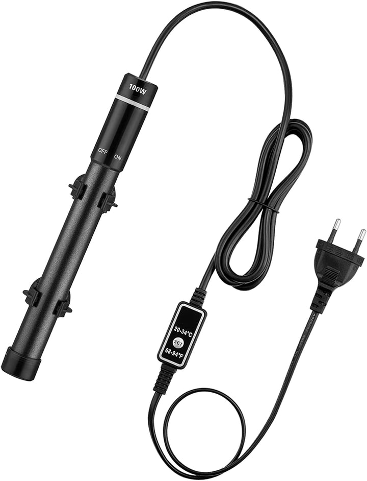 Inkbird Aquarium Heizung 100W, INKBIRDPLUS Heizstab IP68 Regelheizer für Süsswasser Fischtanks