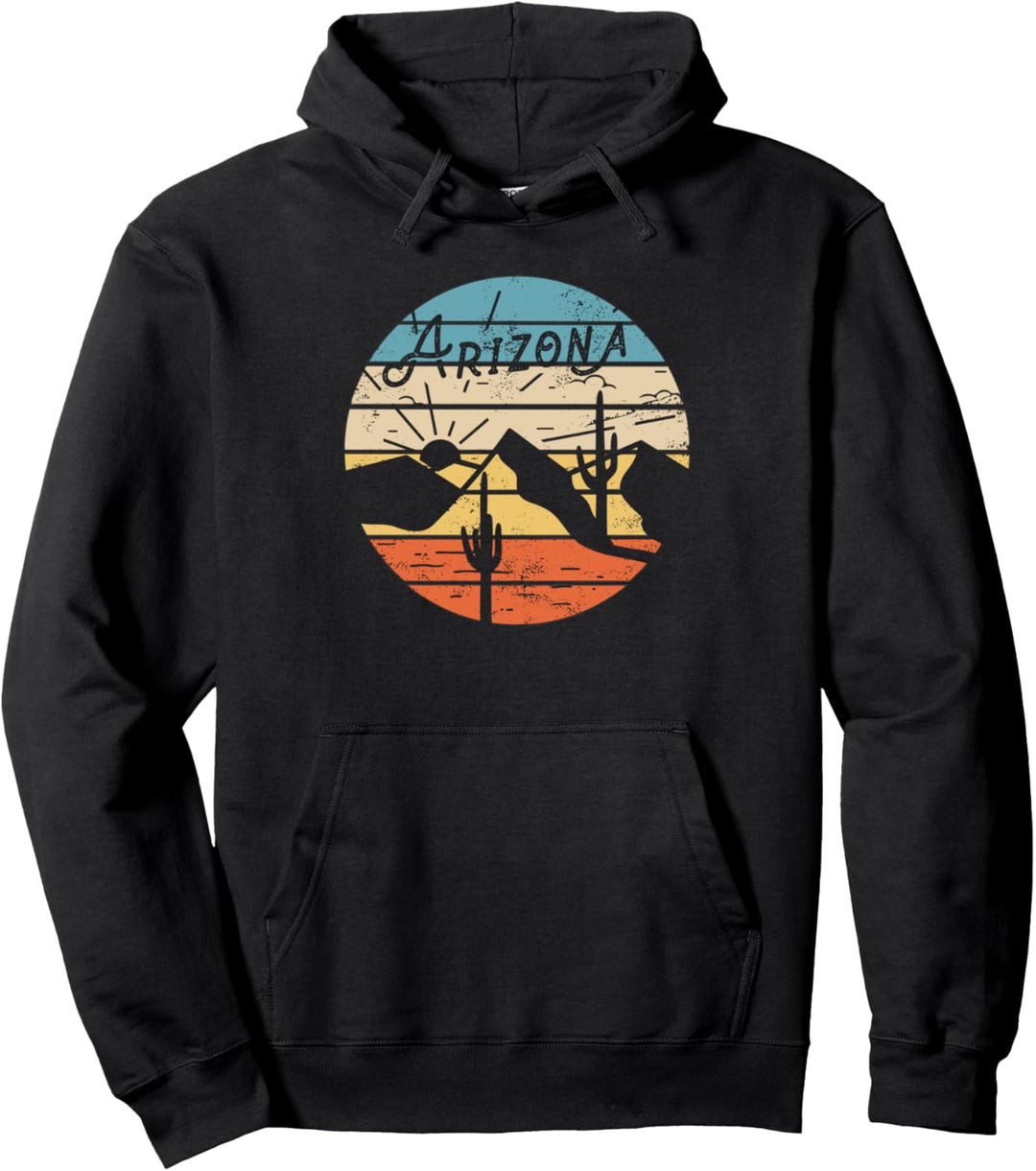 Arizona State Gift Souvenir | Arizona Cactus Pullover Hoodie