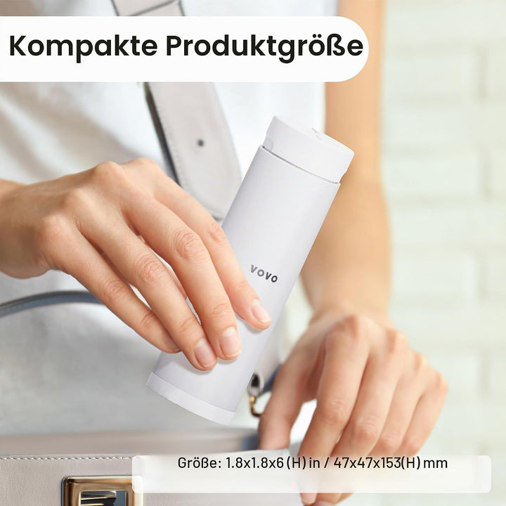 VOVO Go Tragbare Elektrische Reisebidet – 2 Einstellbare Druckstufen, Kompaktes Handbidet, Ideal Für