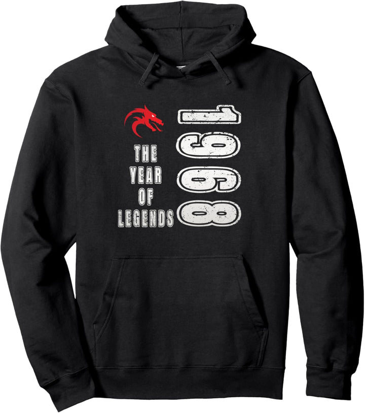 1968 Geburtsjahr, 1968 Year of Legends, Geburtstag Pullover Hoodie