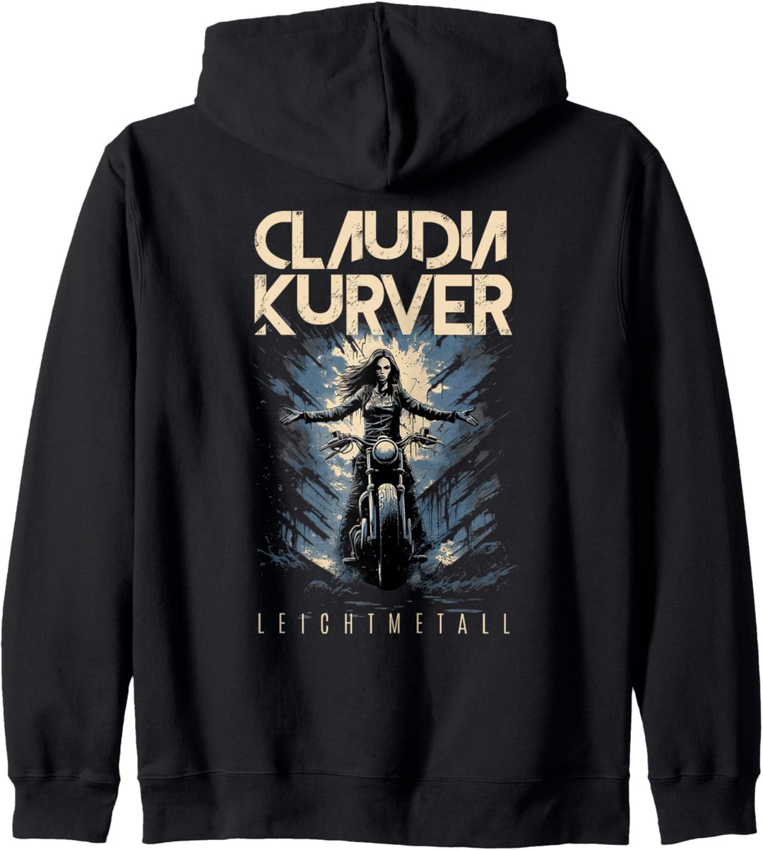 Claudia Kurver – Leichtmetall Zipp-Hoodie (unisex) Kapuzenjacke