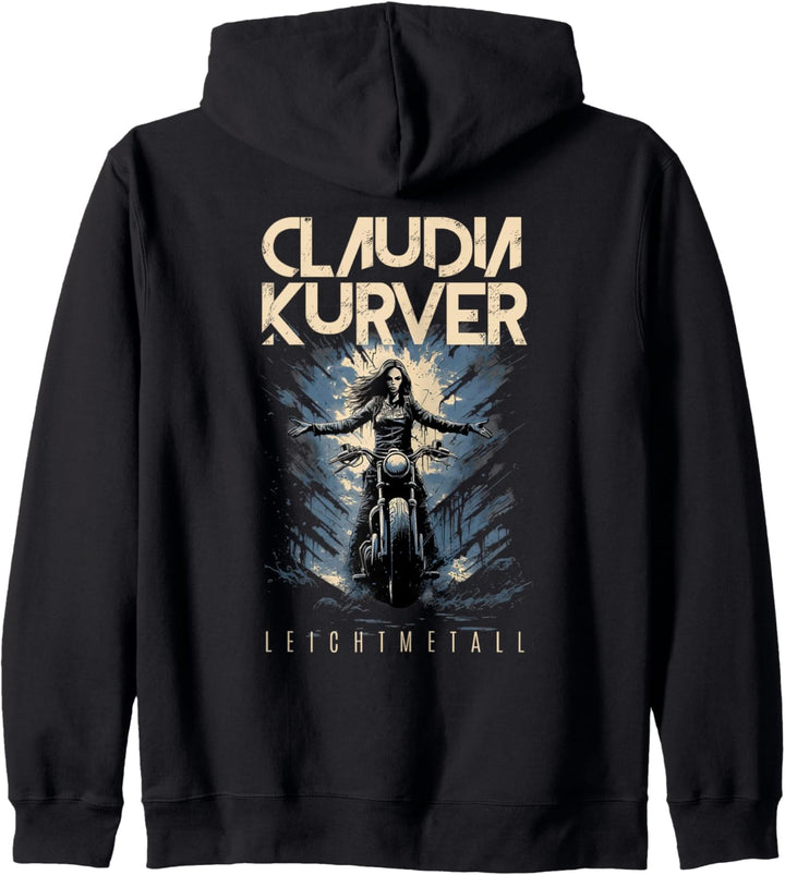 Claudia Kurver – Leichtmetall Zipp-Hoodie (unisex) Kapuzenjacke