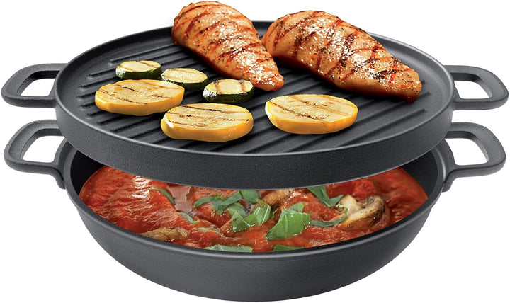 Tescoma Beidseitige Grillpfanne MASSIVE ø 30 cm