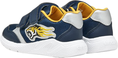 Geox Baby-Jungen B Sprintye Boy B Sneakers, Navy Dk Yellow