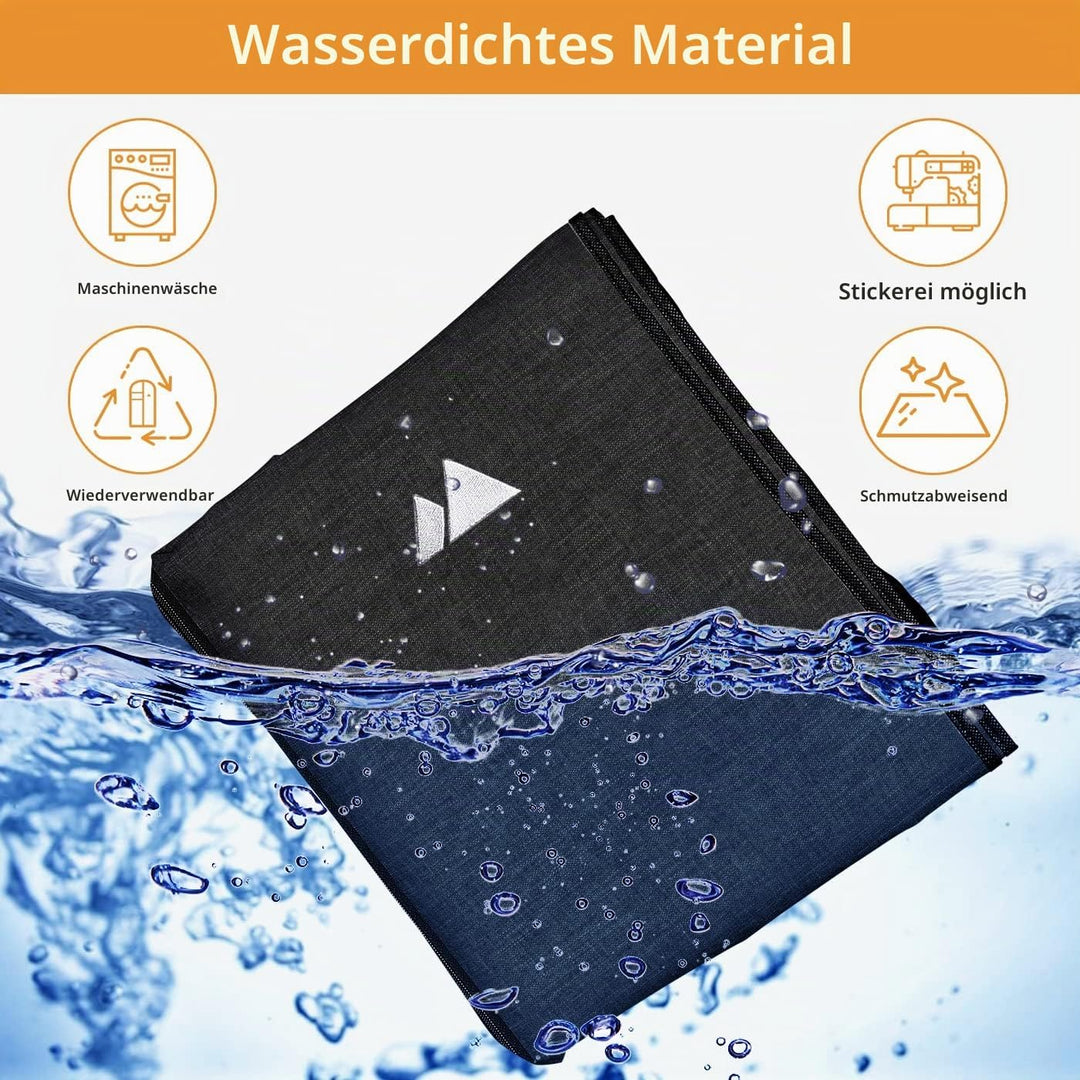 MISSLO Schwerlast Kleidersack Anzug für Reisen 109 Cm Wasserdicht Anzugsack Stoff Kleiderhülle mit R
