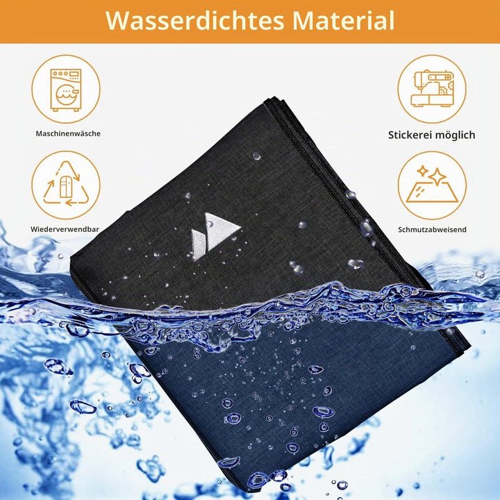 MISSLO Schwerlast Kleidersack Anzug für Reisen 109 Cm Wasserdicht Anzugsack Stoff Kleiderhülle mit R
