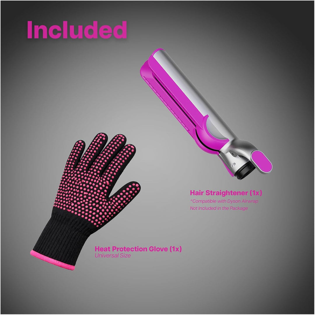 Haarglätter Aufsatz für Dyson Airwrap von MMOBIEL – Kompatibel mit HS01, HS05 & HS08 – Airflow Haarg