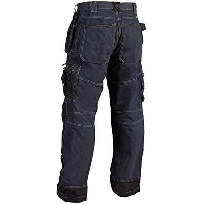 Blåkläder 15001140 Werker Hosen X1500, Marineblau / Schwarz, C148 98, 98