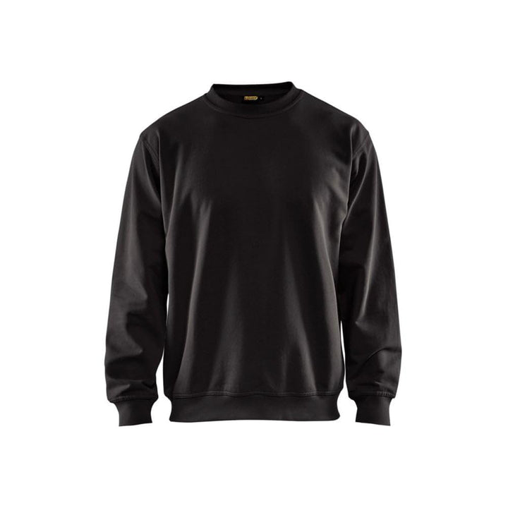 Sweat Shirt BLAKLADER Rundhalsausschnitt M Schwarz, M Schwarz