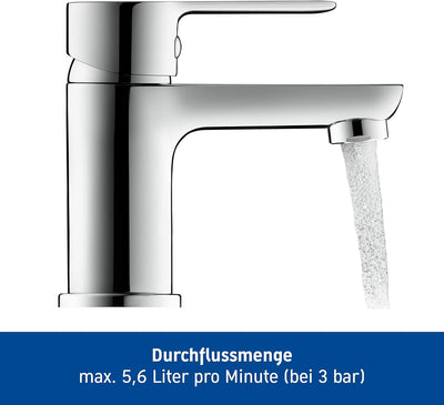 Duravit A.1 Waschtischarmatur, Grösse S (Auslauf Höhe 67 mm), Wasserhahn Bad, Waschbecken Armatur, C