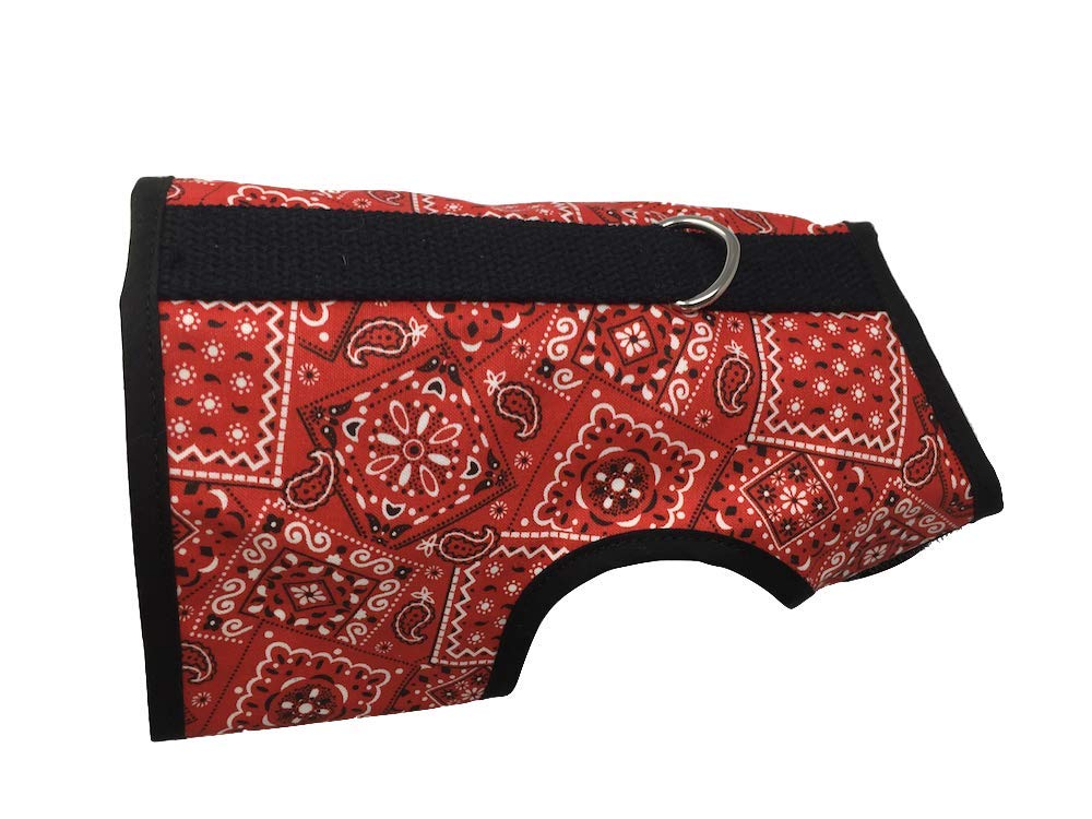 Kitty Holster Katzengeschirr, Grösse M/L, Rot Bandana Red Bandana M-L, Red Bandana M-L