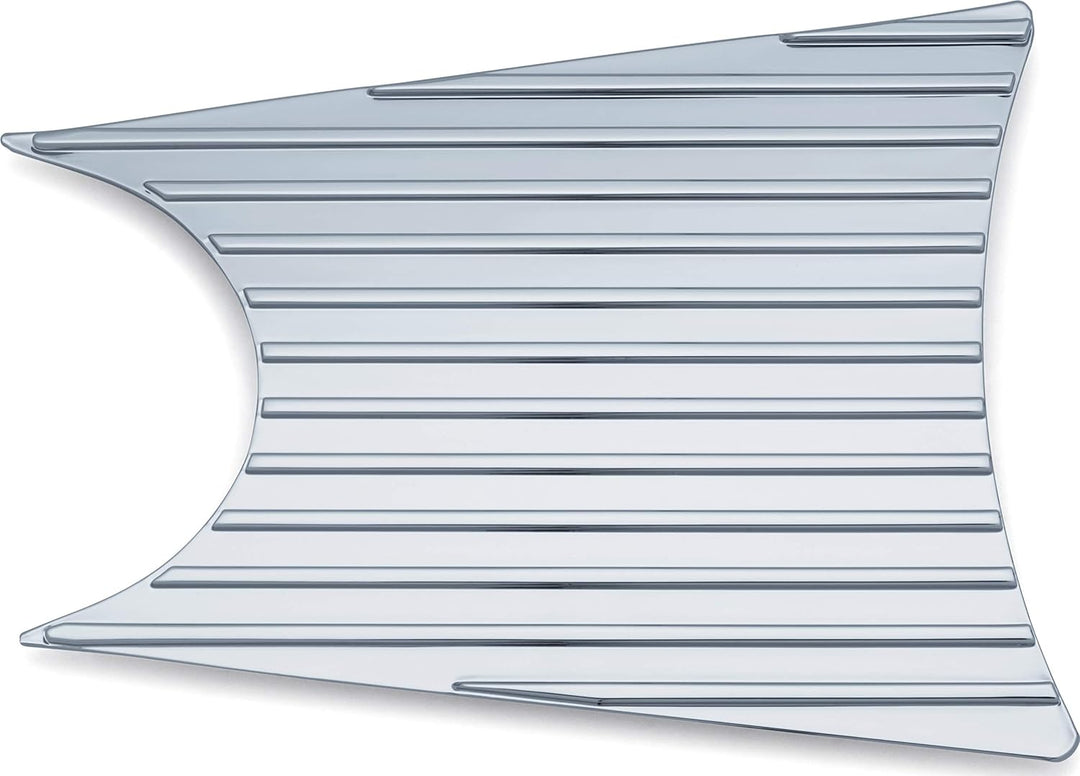 Kuryakyn 6062 Motorrad Accent Zubehör: Finned Primary Accent für 2017-19 Harley-Davidson Touring & T