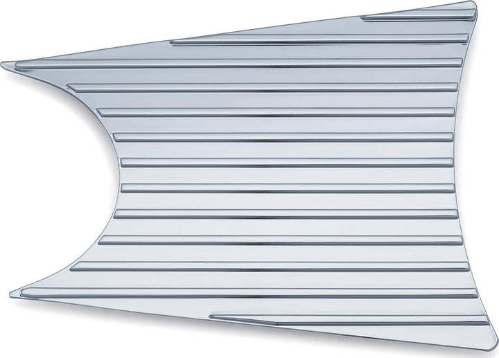 Kuryakyn 6062 Motorrad Accent Zubehör: Finned Primary Accent für 2017-19 Harley-Davidson Touring & T