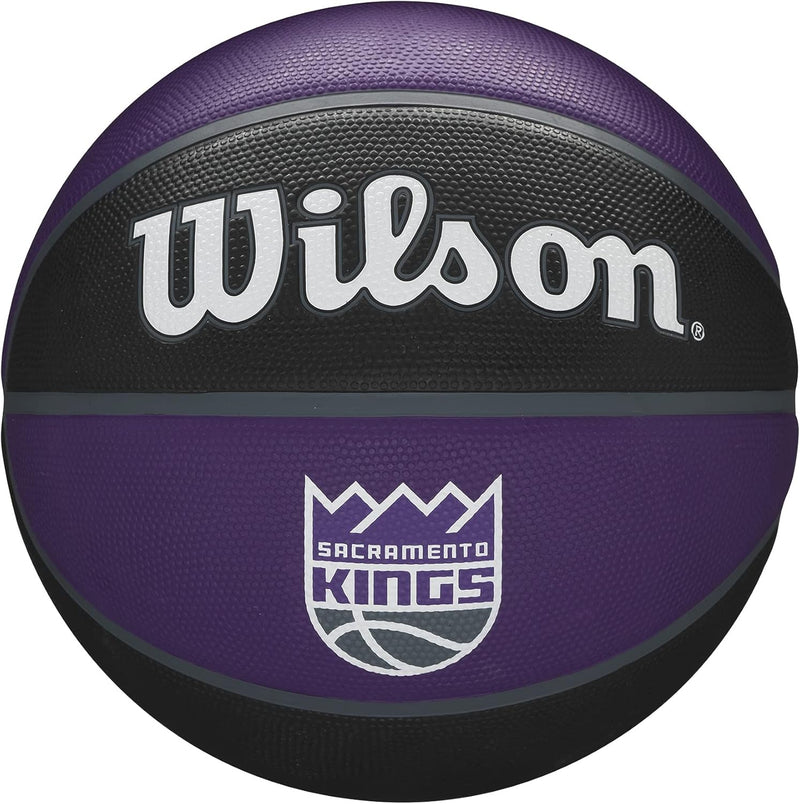 Wilson Unisex-Adult NBA Team Tribute Basketball 7 Sacramento Kings, 7 Sacramento Kings