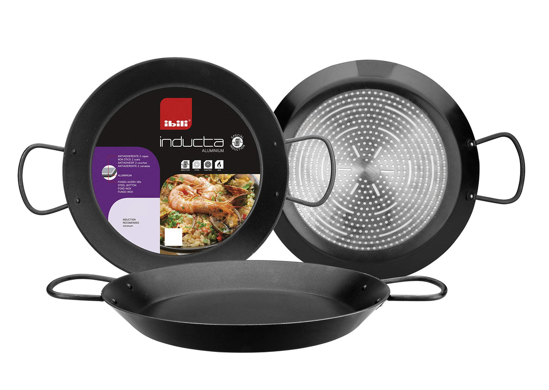 Ibili 410230 Paella-Pfanne 11.2 x 4 x 20.8 cm, 11.2 x 4 x 20.8 cm