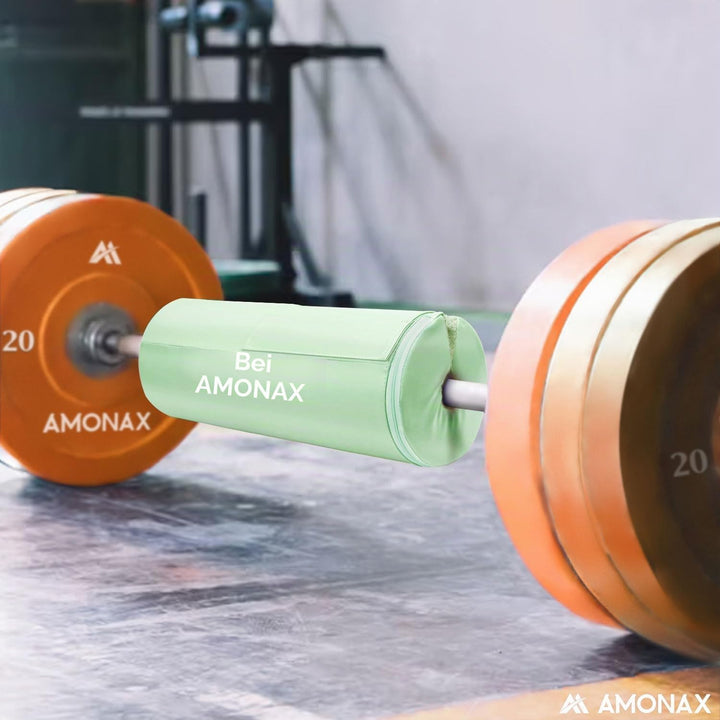 AMONAX Hip Thrust Langhantel Polster, Extra Dicke Barbell Pad, Strapazierfähiges Gym Zubehör, Fitnes