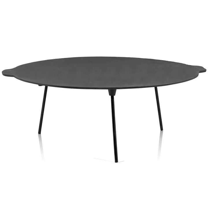 BBQ-Toro Gusseisen Grillpfanne (Ø 60 cm) mit 3 Beinen | rund | Dutch Oven Ständer | Dreibein Grillpl