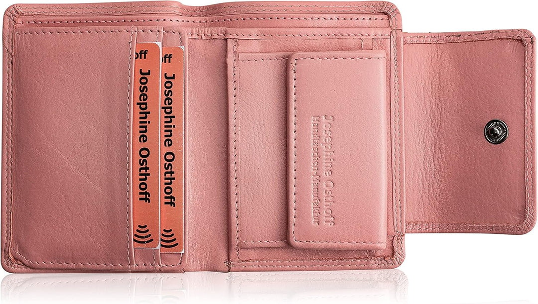 Josephine Osthoff Geldbörse Damen Portemonnaie klein KleinGeldbörse Herren Slim Münzbörse Geldbeutel