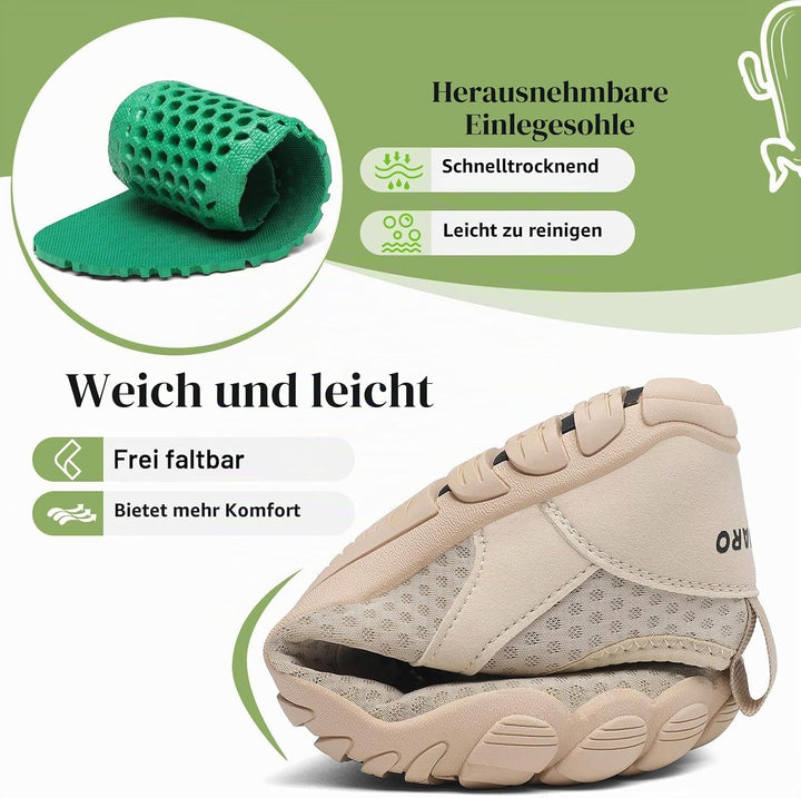SAGUARO Badeschuhe Damen Aquaschuhe Herren Slip On Atmungsaktiv Schnelltrocknend Wasserschuhe Outdoo