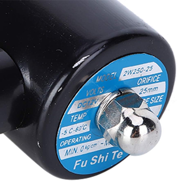 DC 12V 1 Zoll Messing 2-Wege-Magnetventil mit 2 Positionen und normalerweise geschlossenem Elektroma