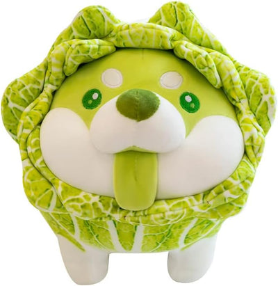 Veggie Dog Plush Toy, 40 cm Stuffed Animal Plushie Doll, Soft Fluffy Friend Hugging Cushion - Presen