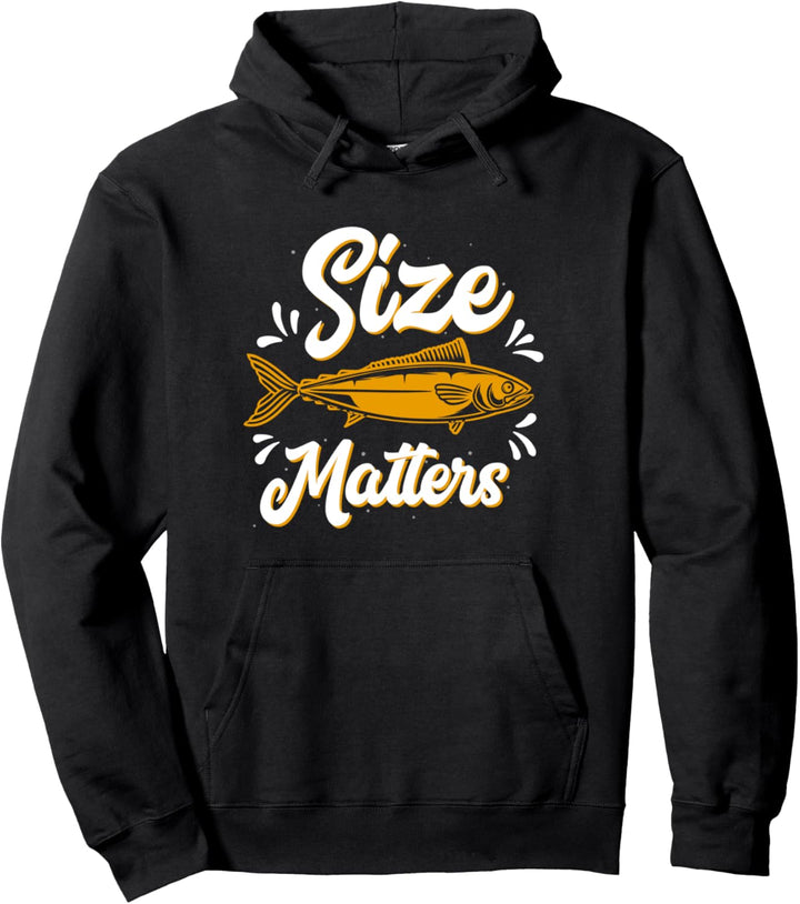Angel T Shirt für Männer mit lustigem Spruch "Size Matters" Pullover Hoodie