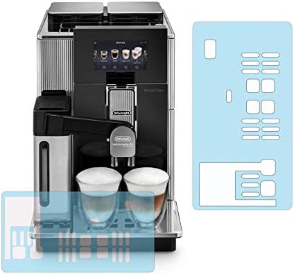 3 Stück Schutzfolie/Kratzschutz für DeLonghi Maestosa EPAM 960.75.GLM/EPAM 960.55.GM - Abtropfblech