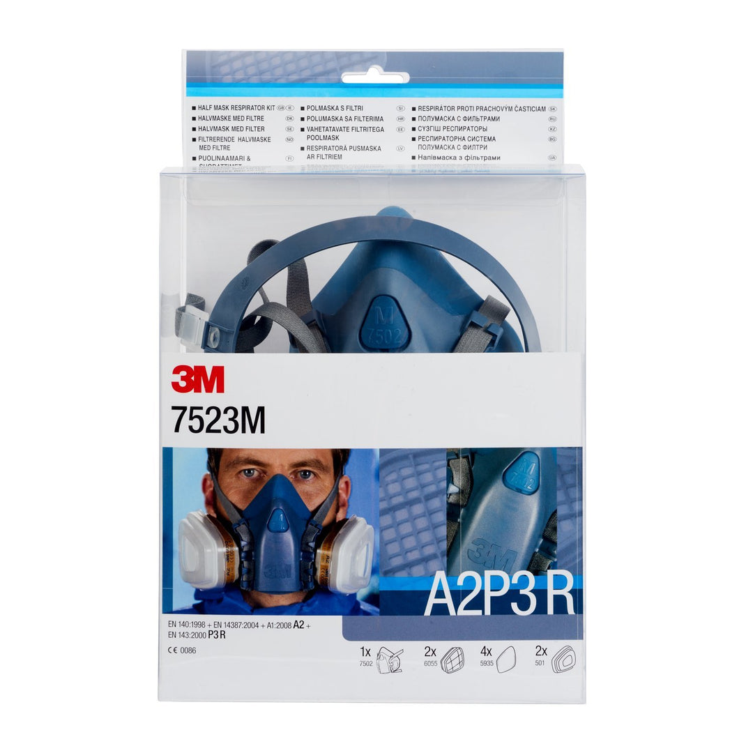 3M 7523M Maskenset Single, Single