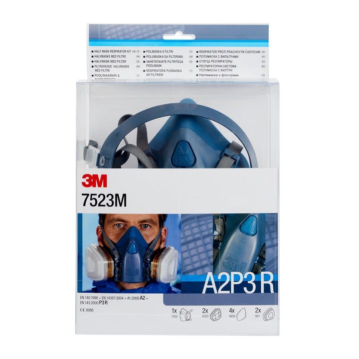 3M 7523M Maskenset Single, Single