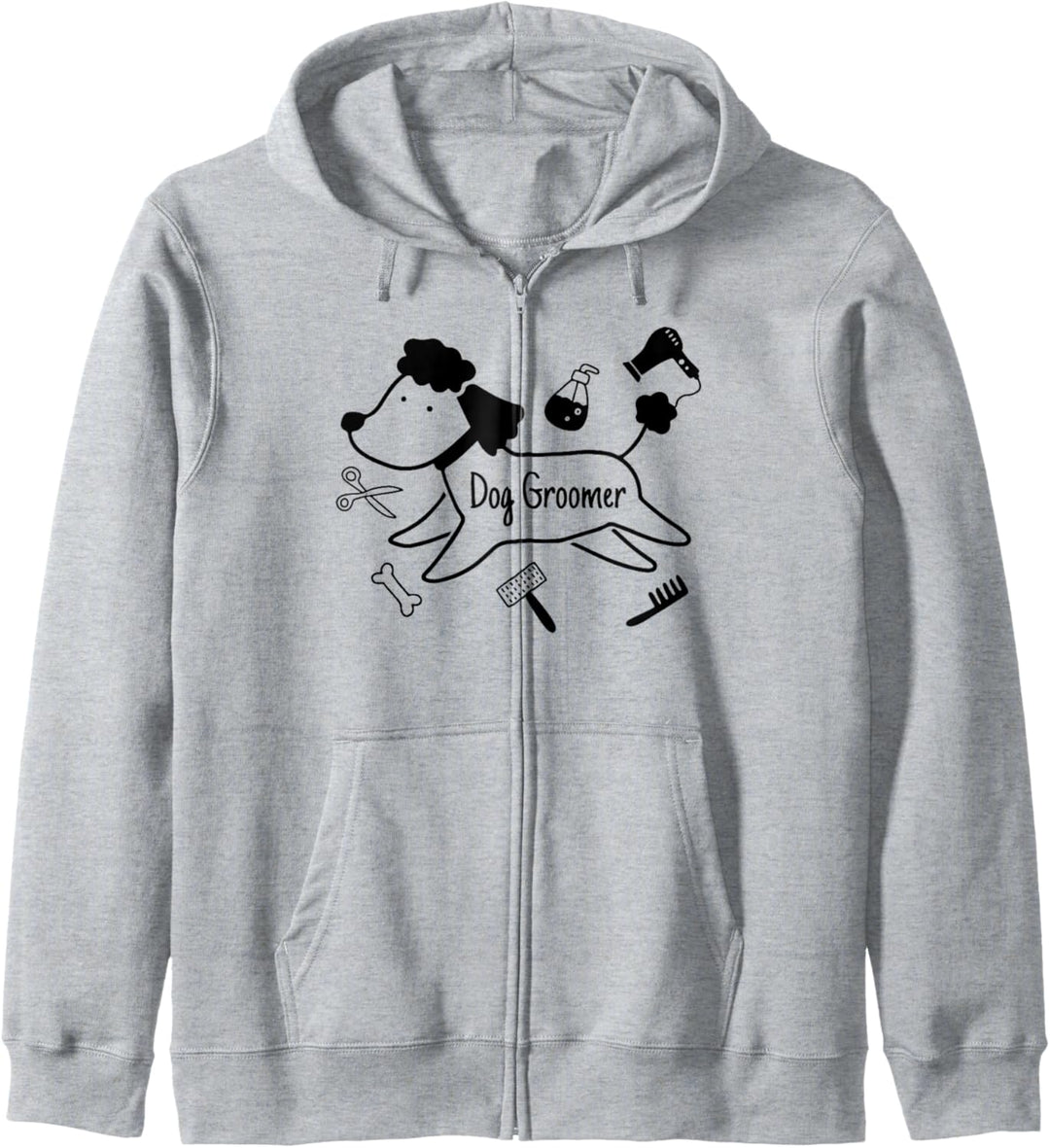 Hundefriseur Bekleidung Tierhaarpflege Welpen Stylist Pudel Kapuzenjacke